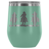 test wine tumbler - cowboys