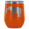 test wine tumbler - elephant