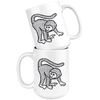 test mug - monkey