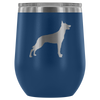 test wine tumbler - woof