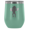test wine tumbler - cowboy