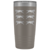 test tumbler 20oz dogs