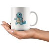 Squirtle - White Multi-Size Mug - Mark Test