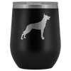 test wine tumbler - dog