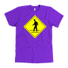 purple shirt - sign