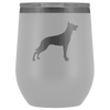 test wine tumbler - dog