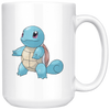 Squirtle - White Multi-Size Mug - Mark Test