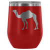 test wine tumbler - camel