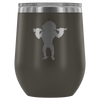 test wine tumbler - cowboy