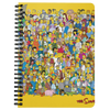 spiral notebook - simpsons