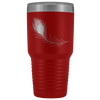 tracie test peacock 30oz tumbler