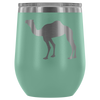 test wine tumbler - camel