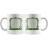 test mug green frame