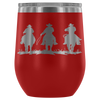 test wine tumbler - cowboys