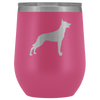 test wine tumbler - dog