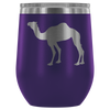 test wine tumbler - camel