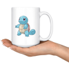 Squirtle - White Multi-Size Mug - Mark Test