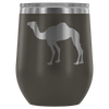 test wine tumbler - camel