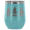 test wine tumbler - cowboys