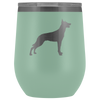 test wine tumbler - dog