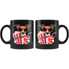 test black mug - movie dog