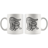 test mug - monochrome monkey