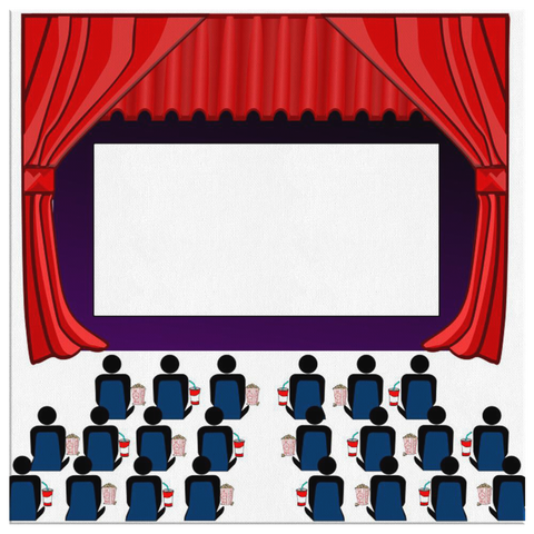 test canvas - square - theater