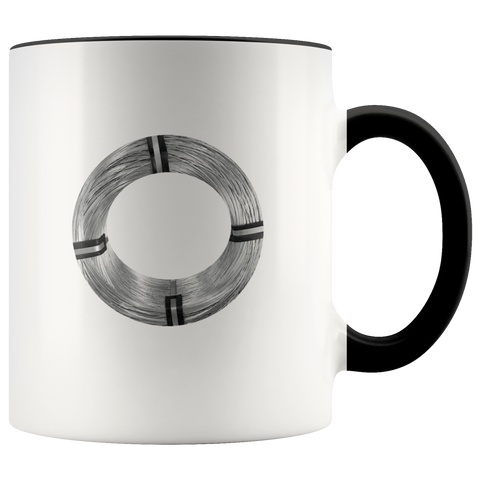test accent mug - wire