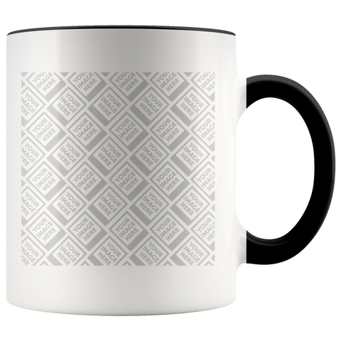 test personalized accent mug - blank