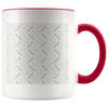 test personalized accent mug - blank