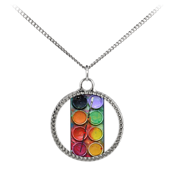necklace - paint