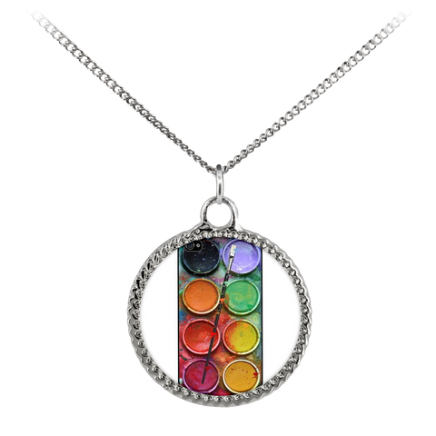 necklace - paint