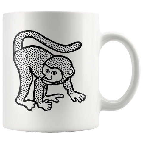 test mug - monochrome monkey