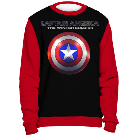 test sweater - cap red