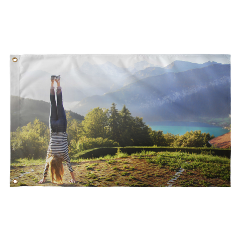 test flag - handstand