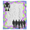 test personalized blanket - robot men
