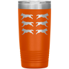 20 Ounce Vacuum Tumbler - dogs 3