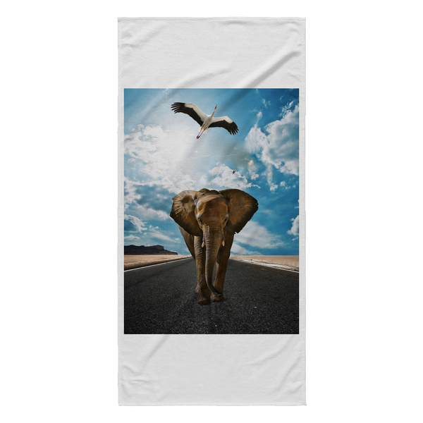 test towel - elephan