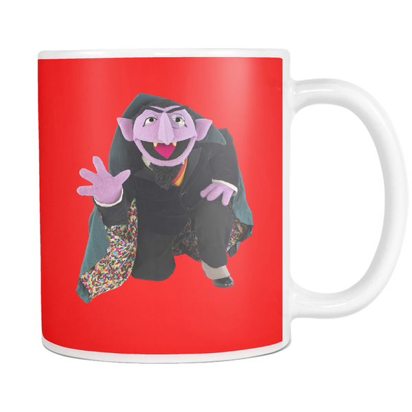 test mug - count, dino