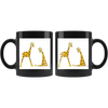 black mugs
