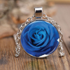 Blue Rose Necklace Test