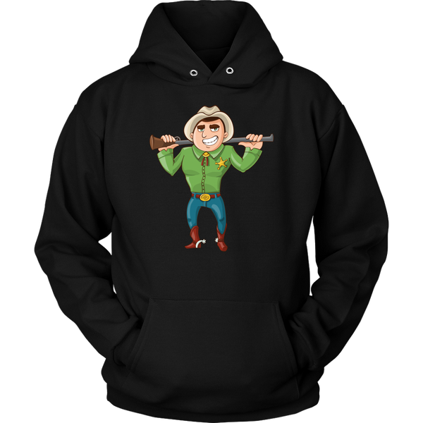 test shirt - cowboy - d