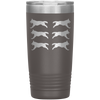 20 Ounce Vacuum Tumbler - dogs 3