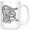 test mug - monkey
