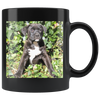 test black mug - black dog