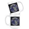 test mug - crab, bat, earth
