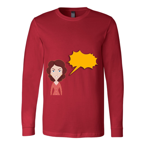 test shirt - talking