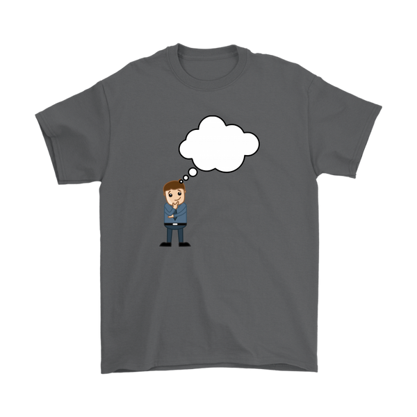 test shirt - thinker - 3/4 double