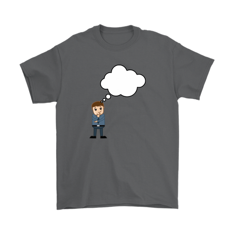 test shirt - thinker - 3/4 double