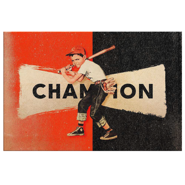 test wall art - champ